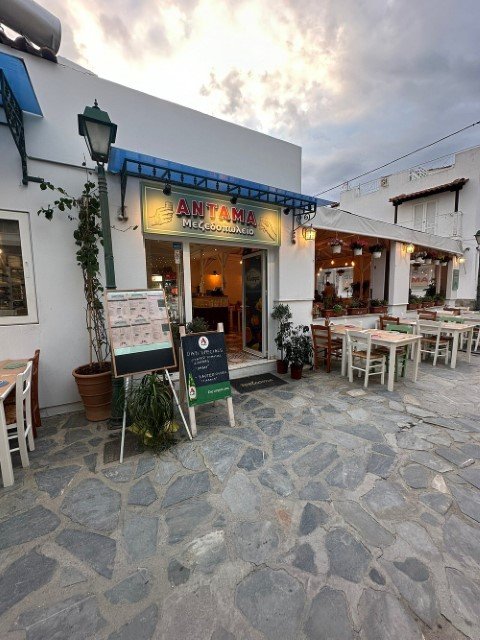 Adama Restaurant few steps from Athos Apartments
