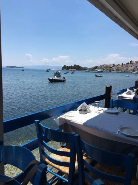 Akrogiali Restaurant sea view
