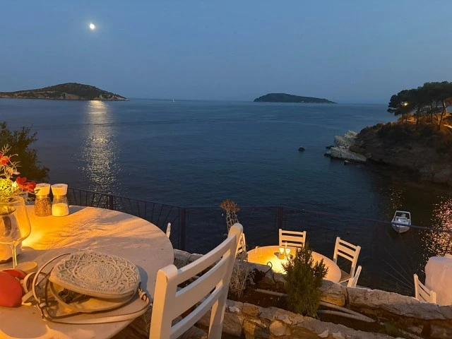 Plakes Restaurant near Athos Apartments