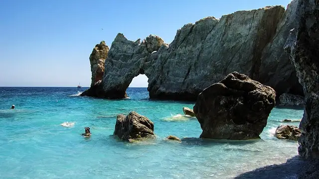 Lalaria Beach in Skiathos Island